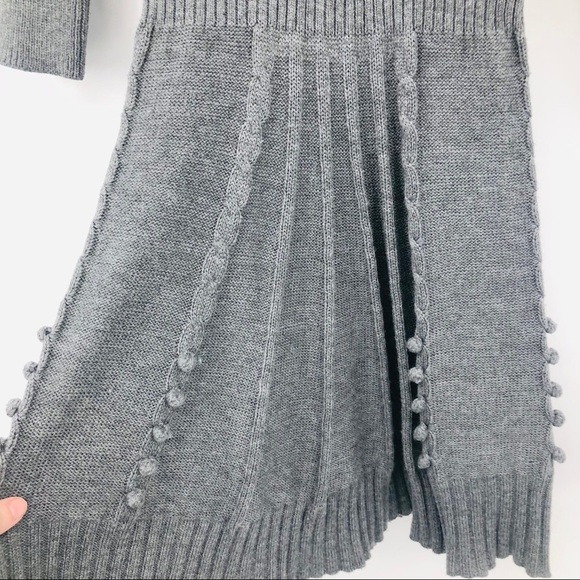 M A K women’s gray sweater‎ Dress Long sleeve small - Picture 3 of 13